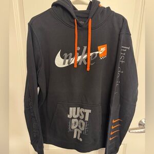 Nike Black JDI Just Do It Hoodie Sweatshirt M
